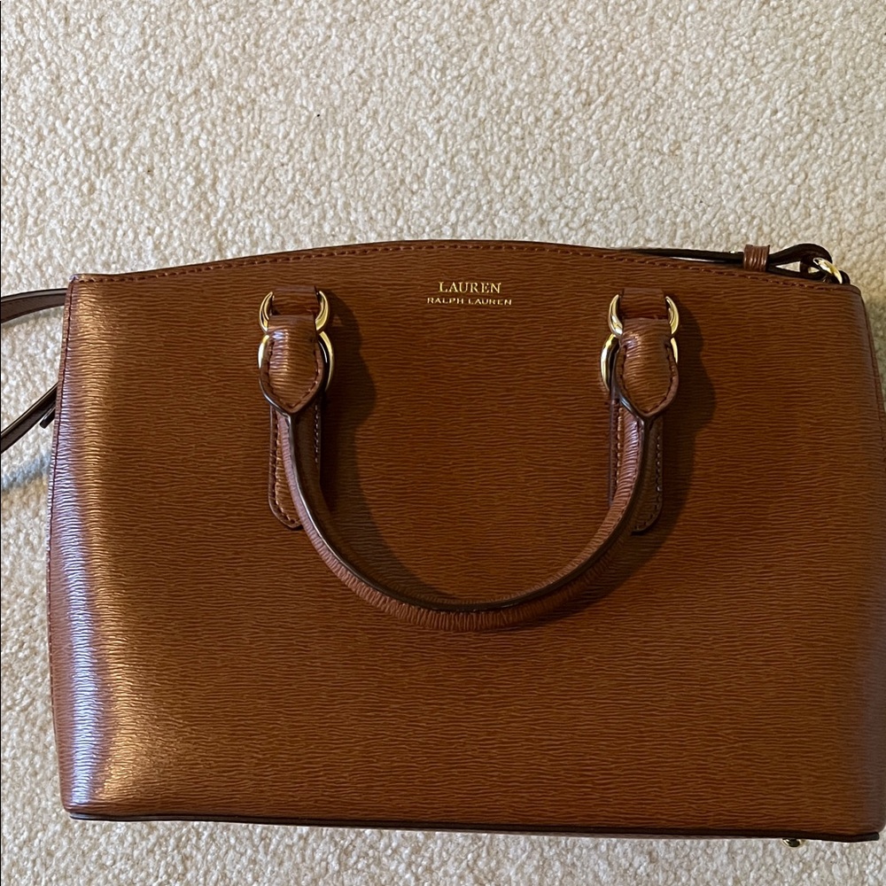 Lauren Ralph Lauren Tan Shoulder Bag - Picture 3 of 14